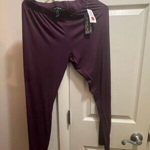 Purple Leggings - SIZE: 1X